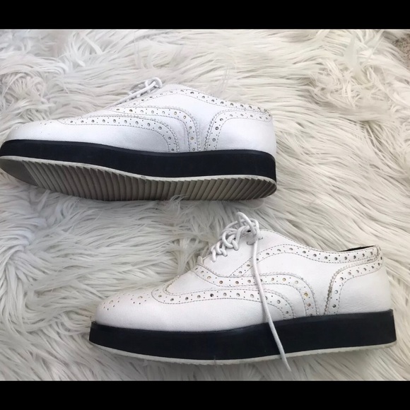 EUC Rag & Bone Meli Wingtip Brogue Oxfords Womens 37 $495 - Picture 6 of 8